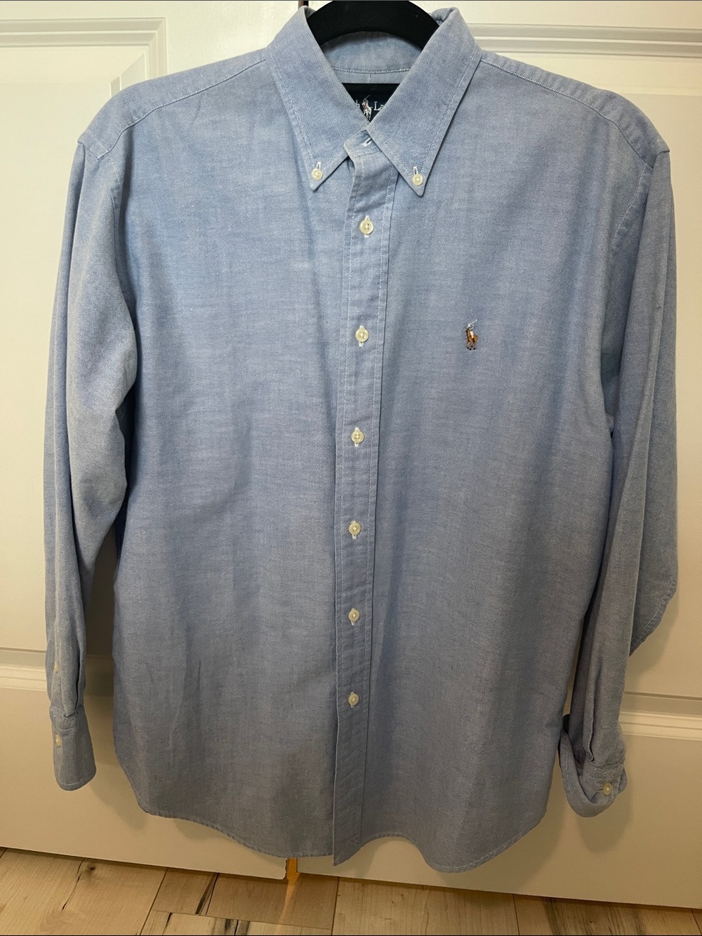 Ralph Lauren Light Blue Button-Down Oxford Shirt